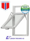 Toppsving Vindu 80x120cm 3-lags U 0,8 Passiv thumbnail