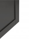 Innerdør Q-Edge 3 100x210 Dempet sort thumbnail