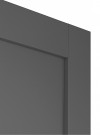 Innerdør Q-Edge 1 70x210 S7500N Mørk grå thumbnail