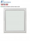 Toppsving Vindu 110x110cm 3-lags U 0,8 Passiv thumbnail