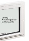 Toppsving Vindu 40x40cm 3-lags U 0,8 Passiv thumbnail