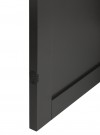 Innerdør Q-Edge 3 100x210 Dempet sort thumbnail