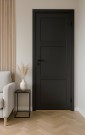 Innerdør Q-Edge 3 100x210 Dempet sort thumbnail