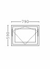 Toppsving Vindu 80x60cm 3-lags U 0,8 Passiv thumbnail