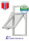 Toppsving Vindu 60x120cm 3-lags U 0,8 Passiv thumbnail
