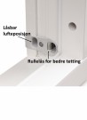 Toppsving Vindu 80x80cm 3-lags U 0,8 Passiv thumbnail
