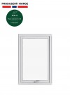 Toppsving Vindu 80 x 120 cm - 3-lags U-verdi 0,8 thumbnail