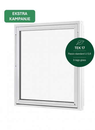 Optima Toppsving Vindu 120x120cm U 0,8 Passiv