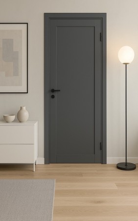 Innerdør Q-Edge 1 80x200 S7500N Mørk grå