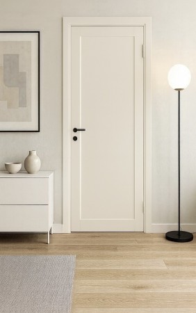 Innerdør Q-Edge 1 70x210 klassisk hvit