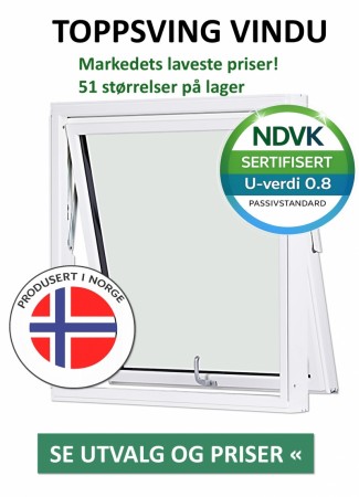 Toppsving vindu U 0.8