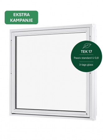 Optima Toppsving Vindu 140x120cm U 0,8 Passiv