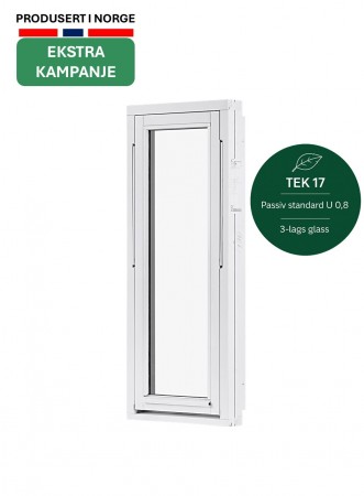 Toppsving Vindu 50x120cm 3-lags U 0,8 Passiv