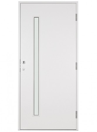 Ytterdør Bergsjø Hvit 100x210 Høyre