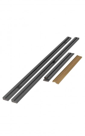Karmpakke 70X200 m/dempelist Mørk grå S7500N