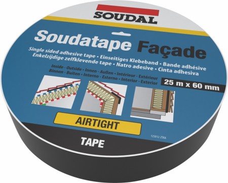 Soudatape Vindtett Façade 60mm x 25m